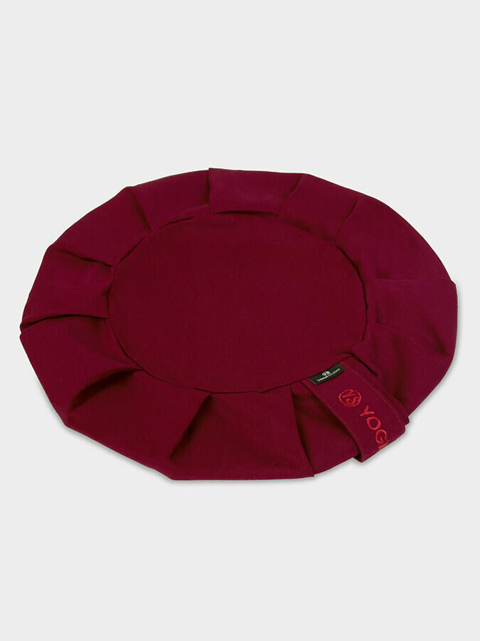 YOGA STUDIO Yoga Studio Spare EU Round Cushion Cover - Burgundy