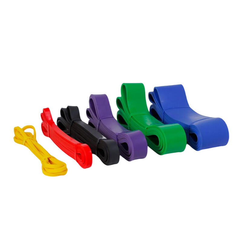 Bandas Elásticas Sportfitness Resistencia Gym 50-75lb Morado - Fitshop