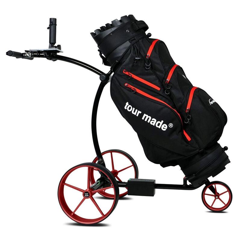 Tour Made RT-650S carrello elettrico da golf nero