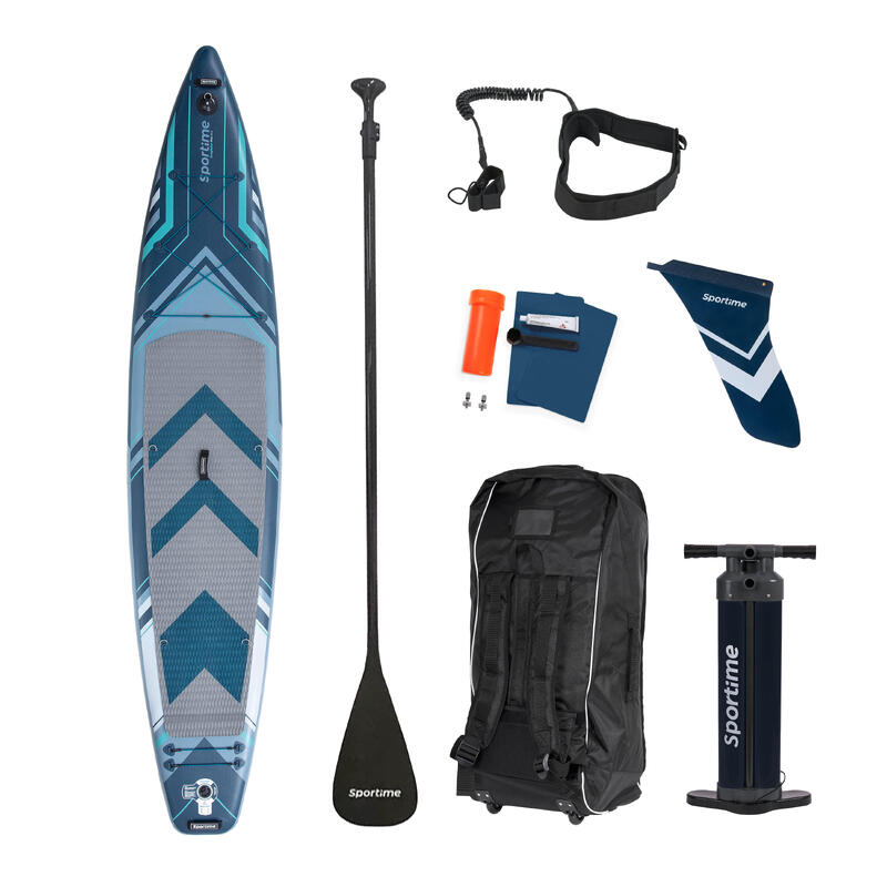 Sportime Stand Up Paddling Board Seegleiter Pro Full-Carbon-Set, 126 S