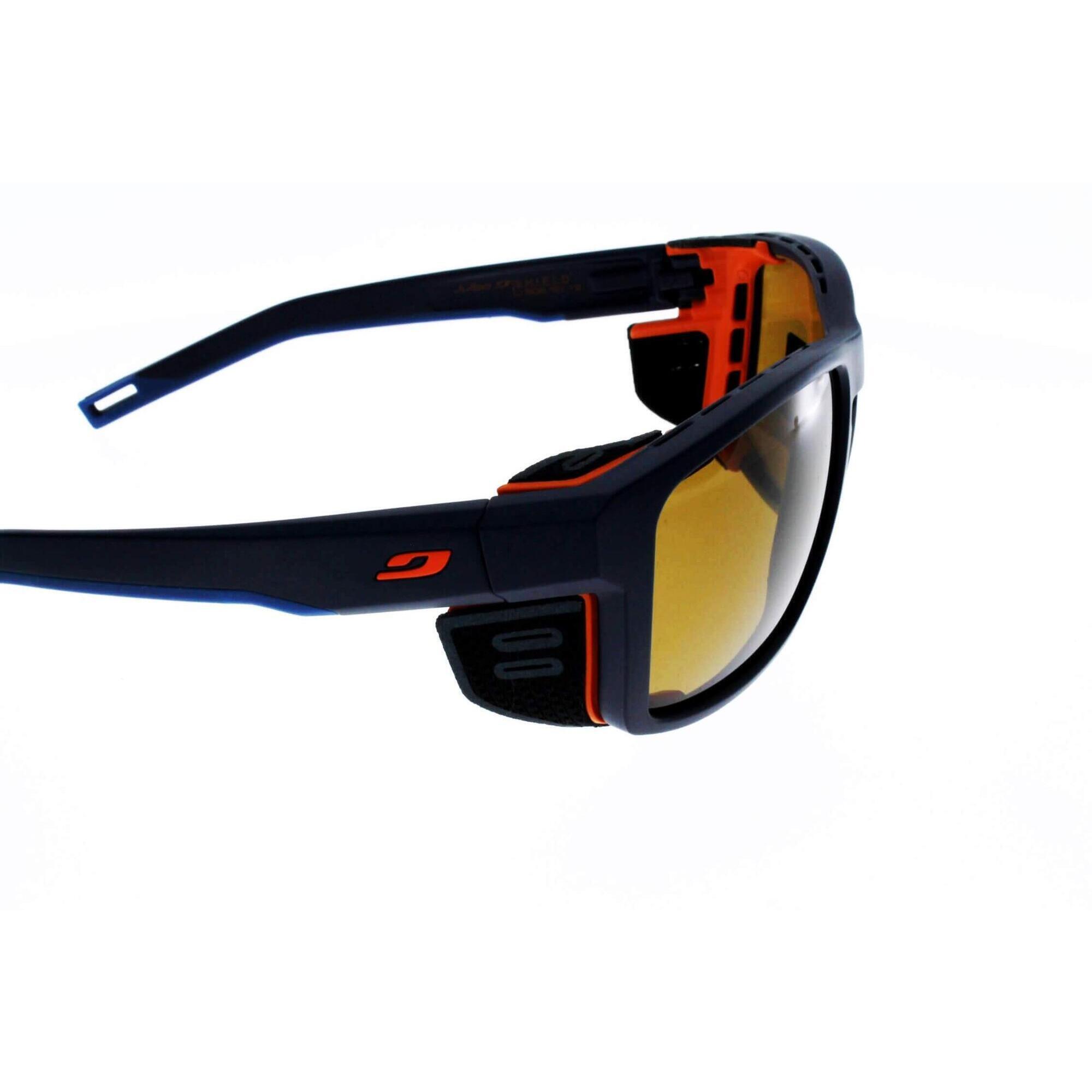 Occhiali da sole Julbo Shield Cameleon Blu - Arancio 4/7