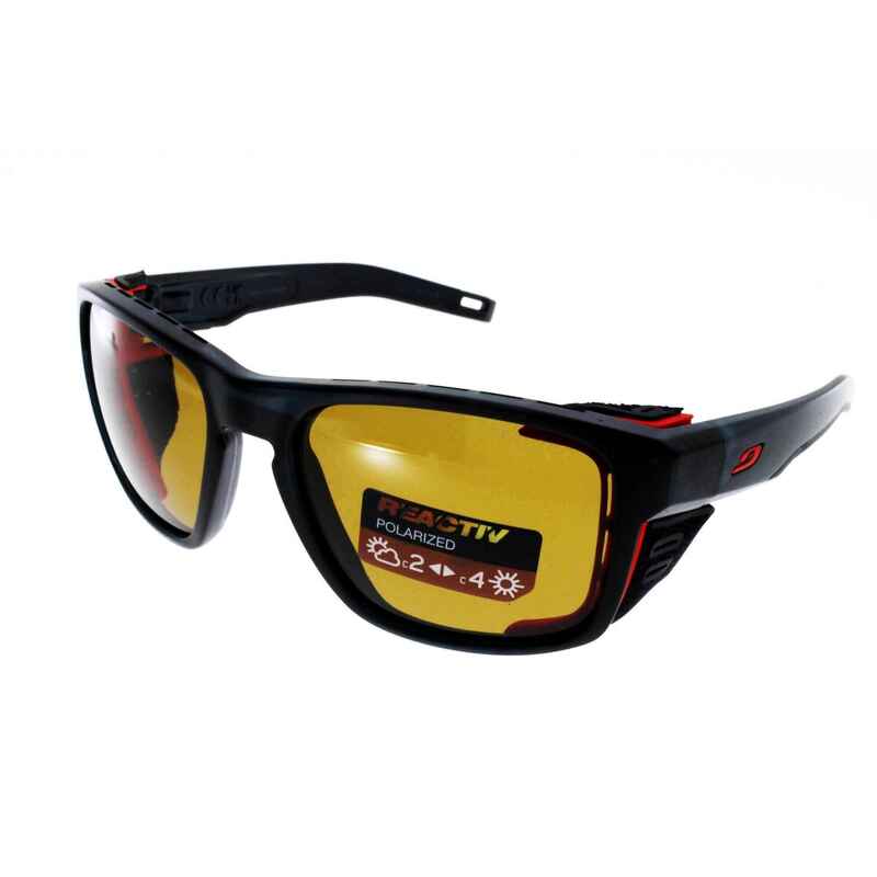 Bergbrille Shield M Reactiv 2-4 Polarized schwarz-orange