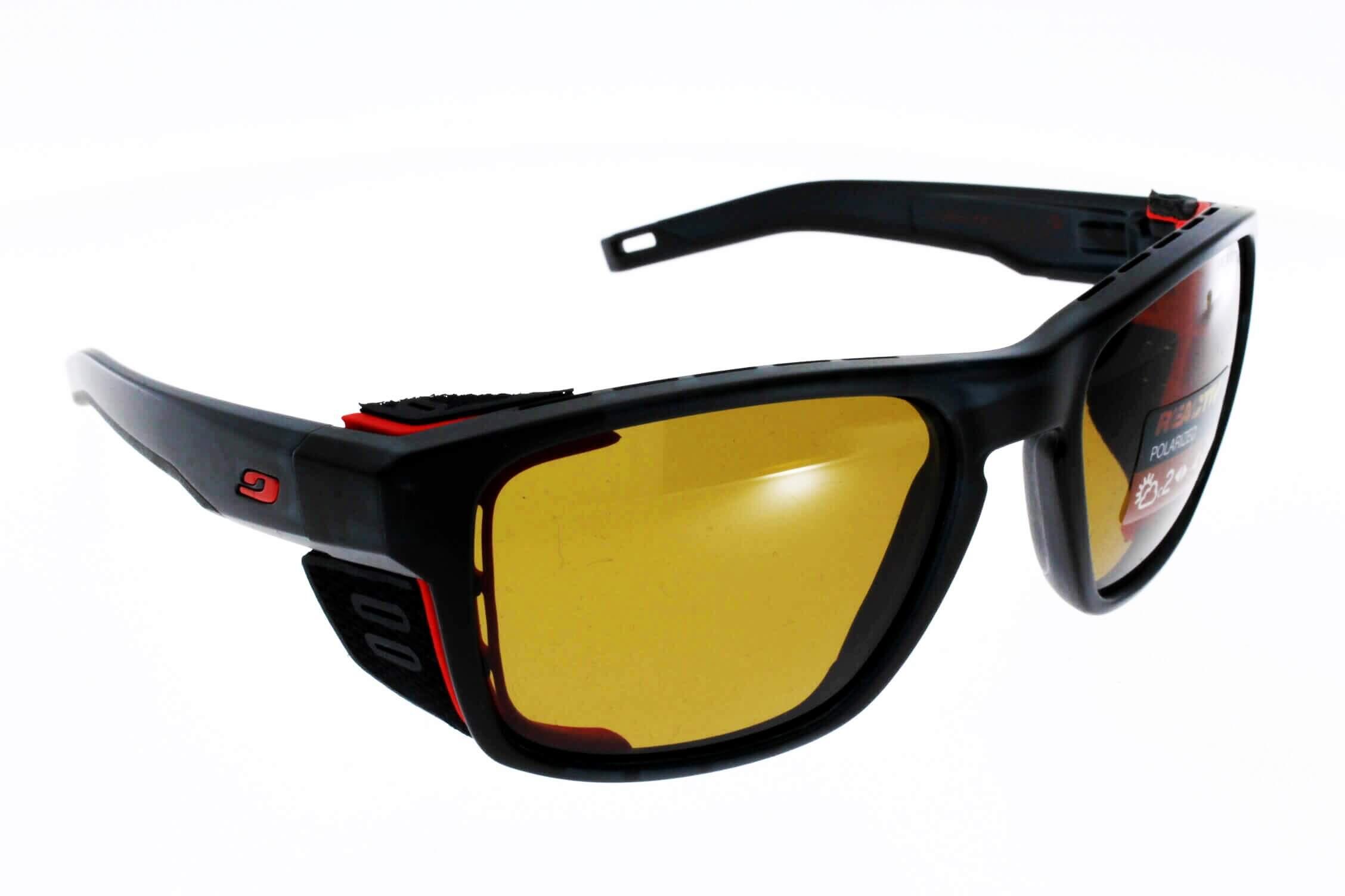 Julbo J5445014 Shield M Noir rouge, verre polarisé et photochromique 3/7