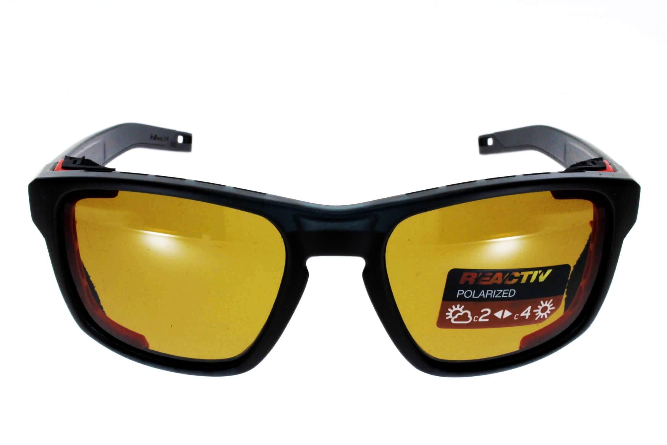 Julbo J5445014 Shield M Noir rouge, verre polarisé et photochromique 2/7