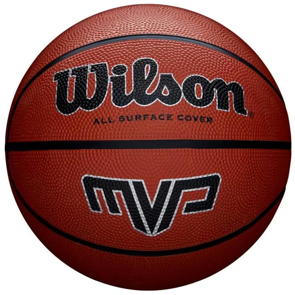 WILSON MVP OUTDOOR BASKETBALL RUBBER IN BROWN SIZE 5 1/2