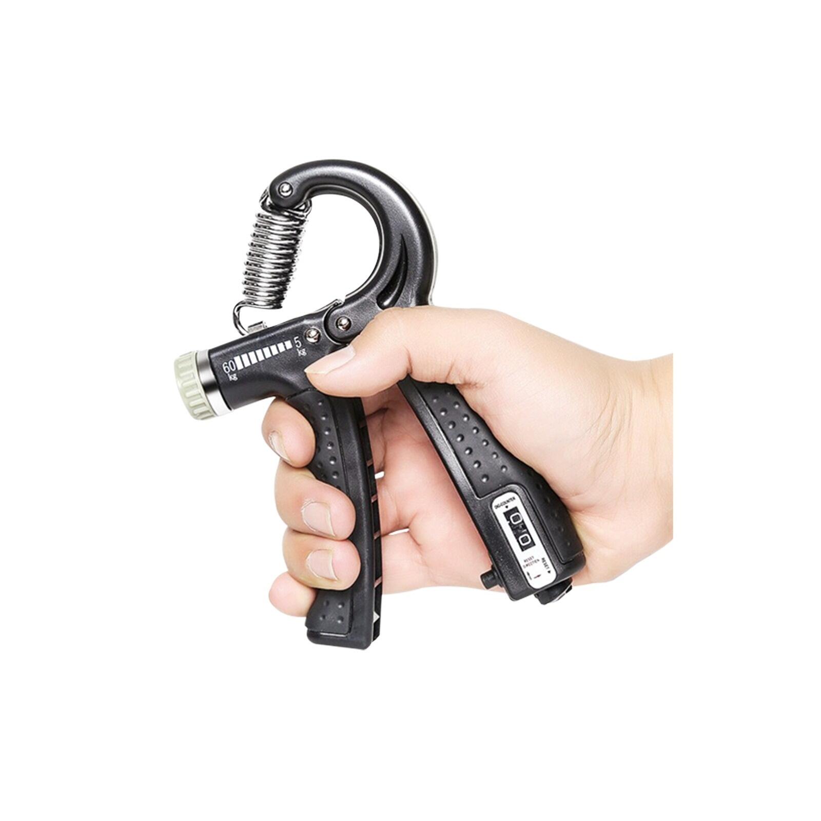 Hand Grip Fortalecedor de Agarre de Mano Ajustable 5-60 kg con contador 2/3