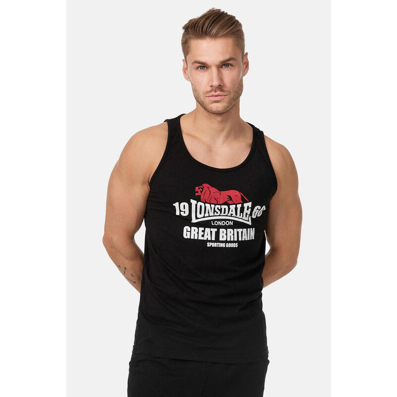 LONSDALE Herren Singlet schmale Passform Doppelpack BIGGIN