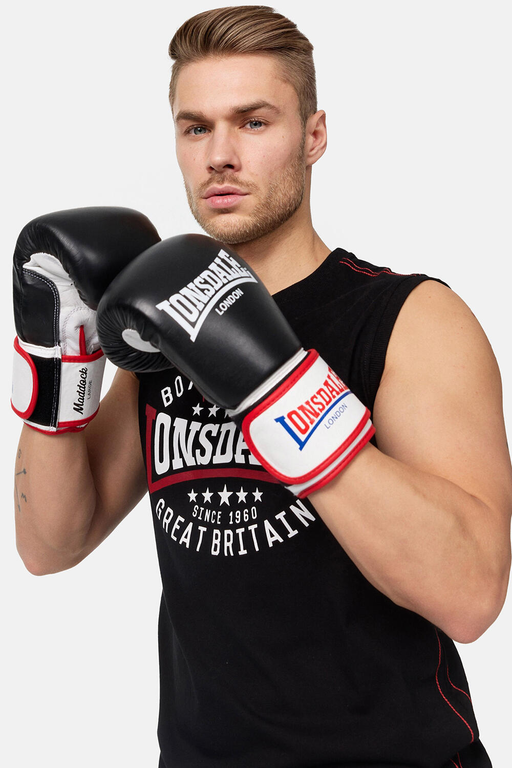 Guantes de entrenamiento de boxeo Lonsdale Maddock 3/7
