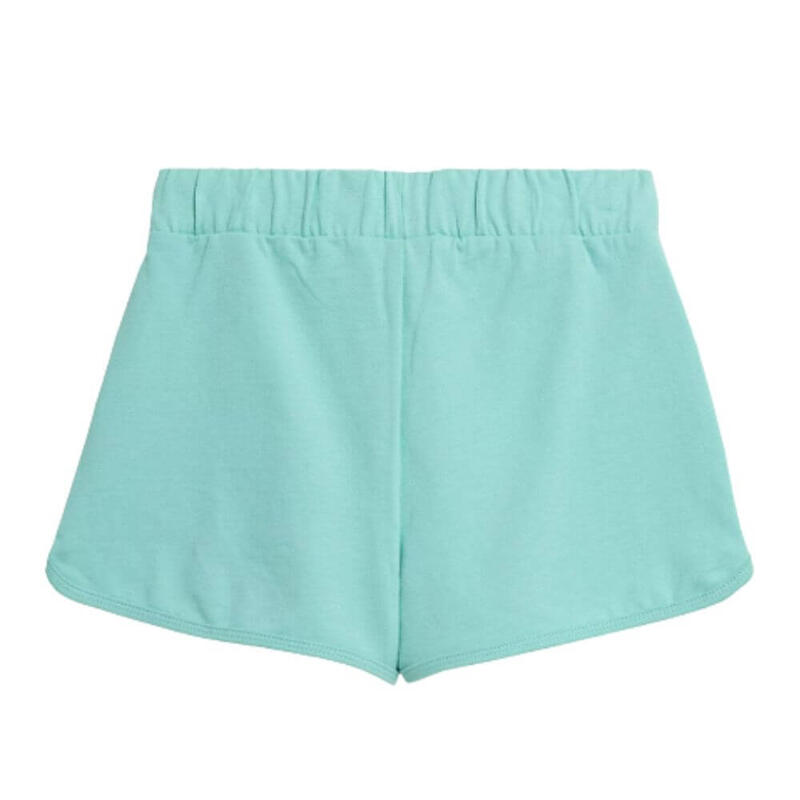 Pantalones cortos de algodón niña 4F. Verde menta