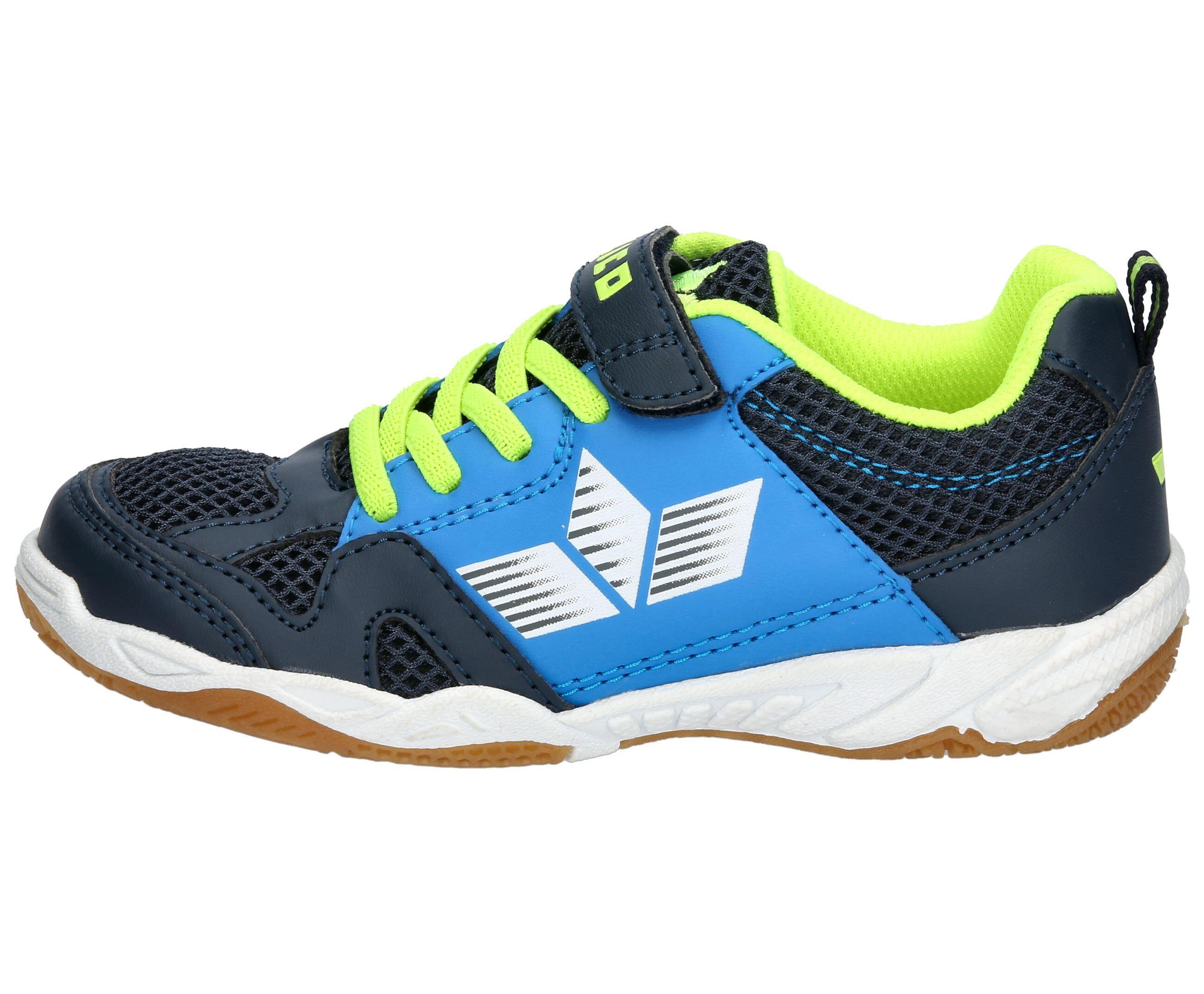 Schoenen - jongens - klittenband & elastische veters - blauw 2/6