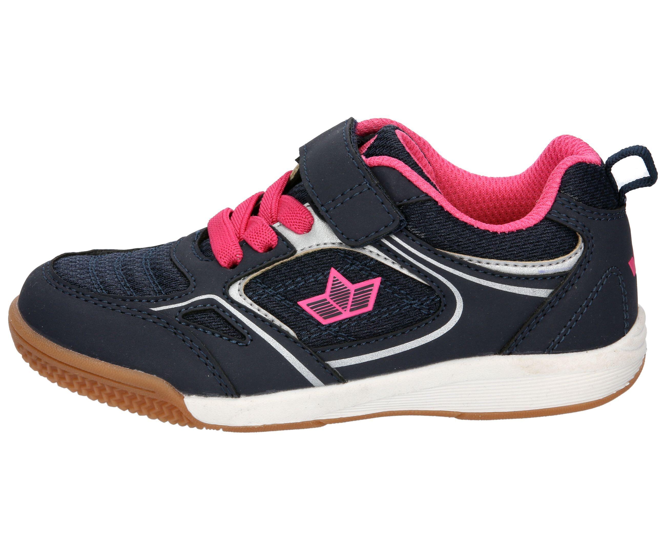 Lico Boulder V Hallenturnschuhe Lila/Rosa - Kinderschuhe Mit Klettverschluss