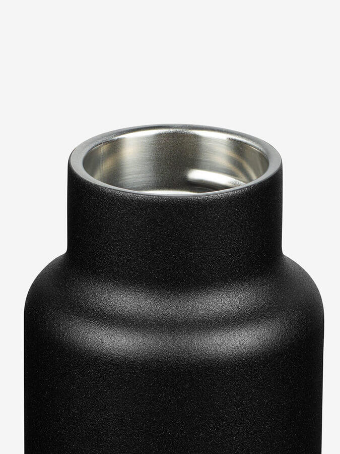 Klean Kanteen Vacuum Insulated 592ml Classic Bottle With Loop Cap - Black 3/3