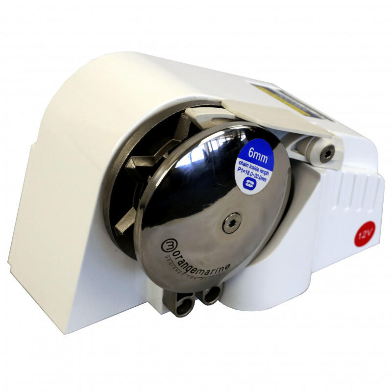 Orangemarine - Guindeau Électrique 300w 12v - Inox - 6mm Din/iso Horizontal Sans Poupé - Orange - Guindeau - Gris - 6mm - Decathlon