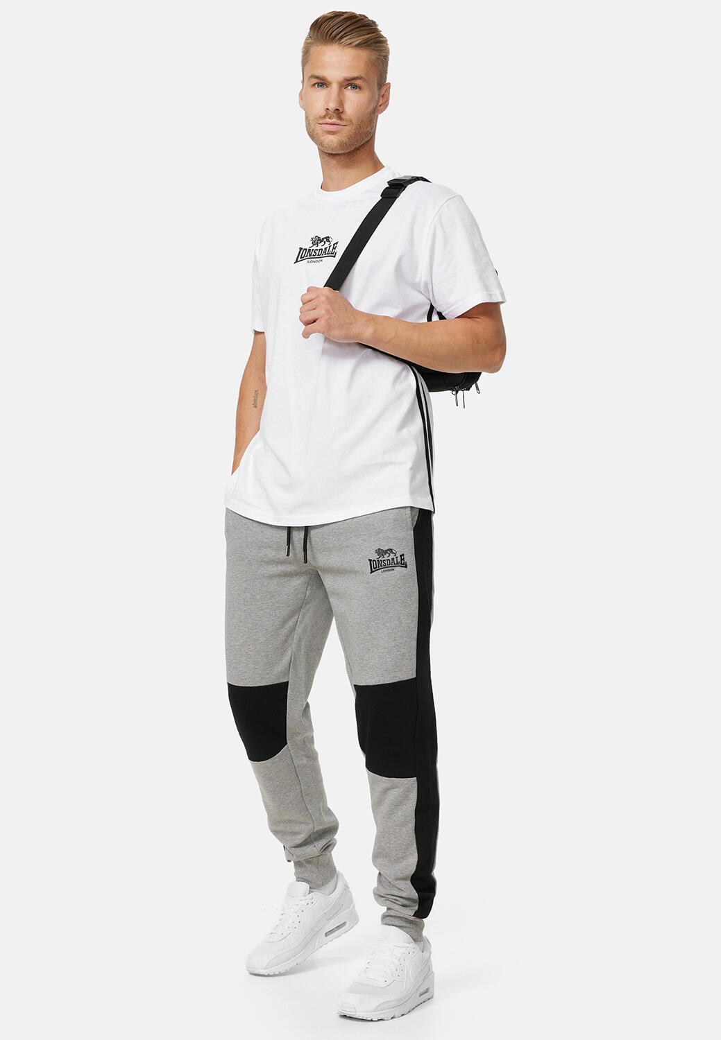LONSDALE Heren joggingbroek slim fit SMERRAL 3/5
