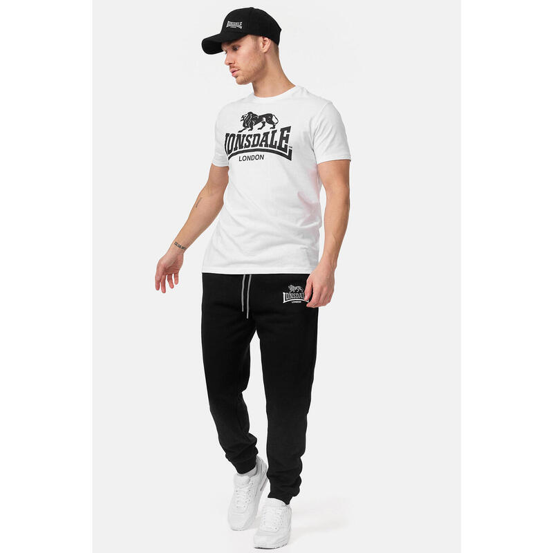 LONSDALE Herren Jogginghose und Shorts normale Passform Doppelpack GIFFORDLAND