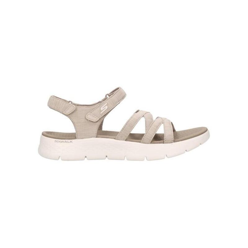 Sandálias de caminhada Mulher Skechers Go Walk Flex Sandal. Taupe