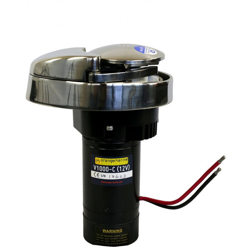 Guindeau électrique 1000w 12V - alu - 8mm DIN/ISO vertical sans poupée - ORANGEM 3/3