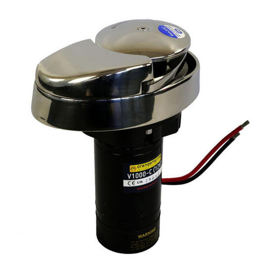 Guindeau électrique 1000w 12V - alu - 8mm DIN/ISO vertical sans poupée - ORANGEM