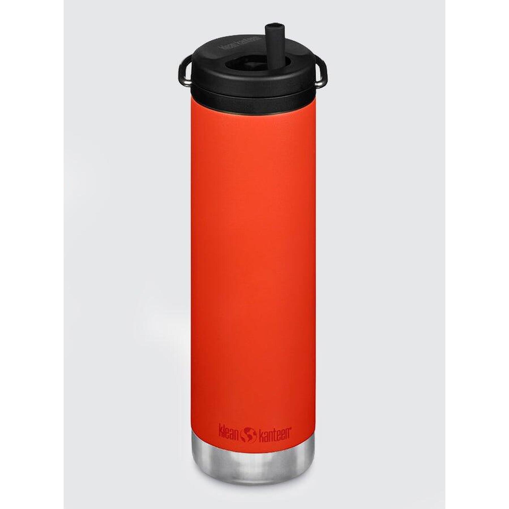 Klean Kanteen TKWide Insulated Bottle 20oz (592ml) With Twist Cap - Tiger Lily 1/1