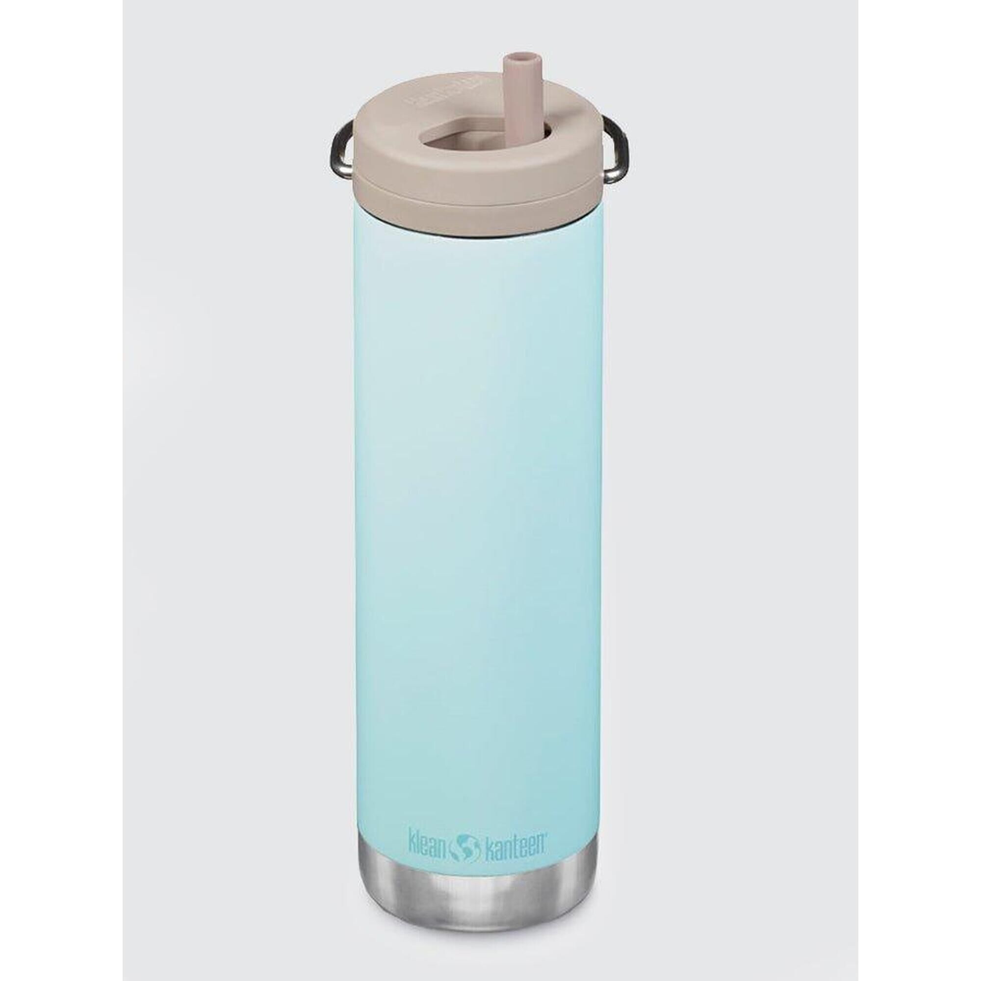 KLEAN KANTEEN Klean Kanteen TKWide Insulated Bottle 20oz (592ml) With Twist Cap - Blue Tint