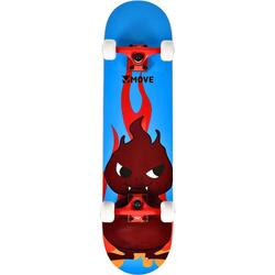 Move skateboard 31" Fire en bleu