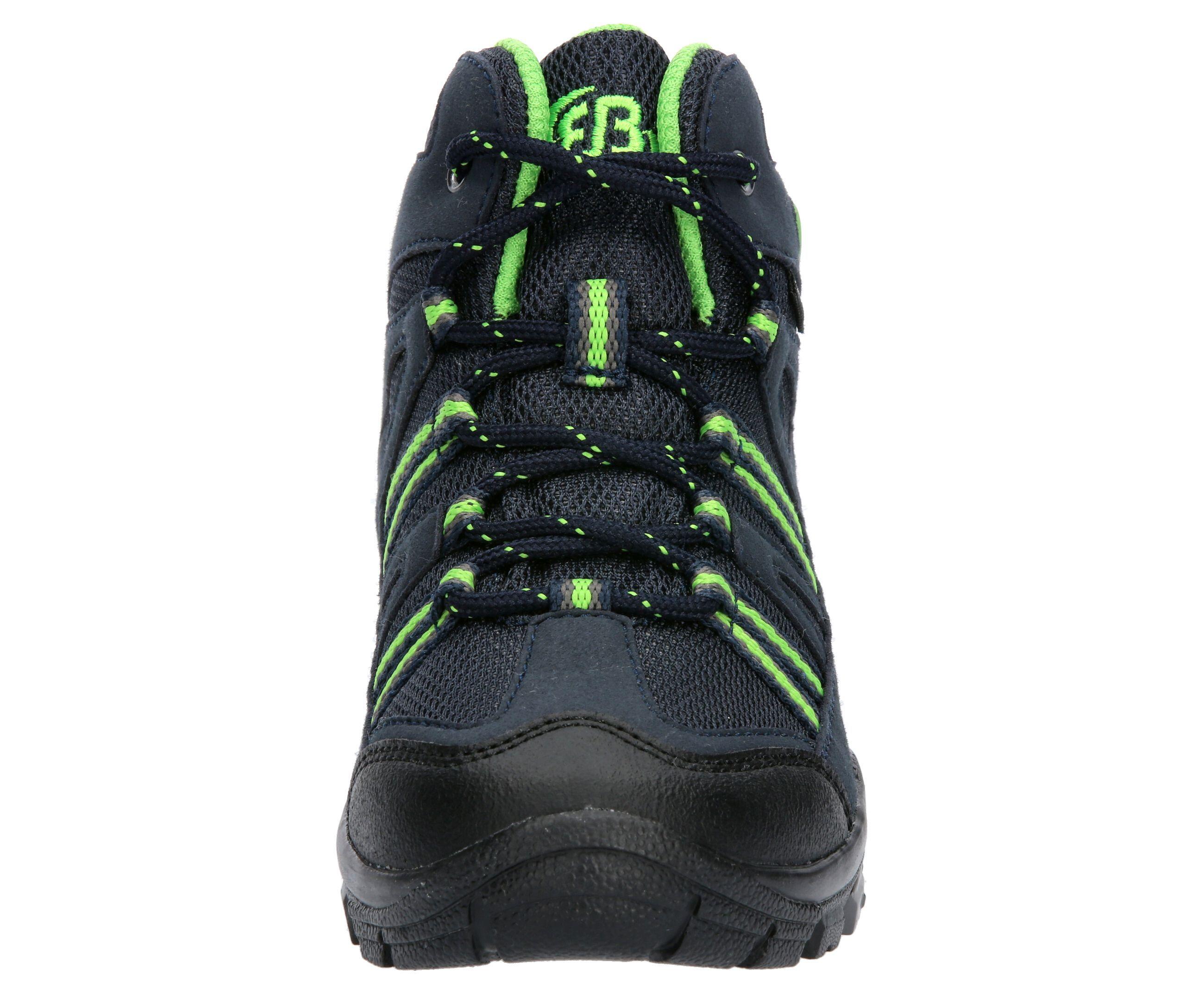 Outdoorschuh wasserdicht atumgsaktiv  Jungen Schnürung Brütting Ohio High 3/5