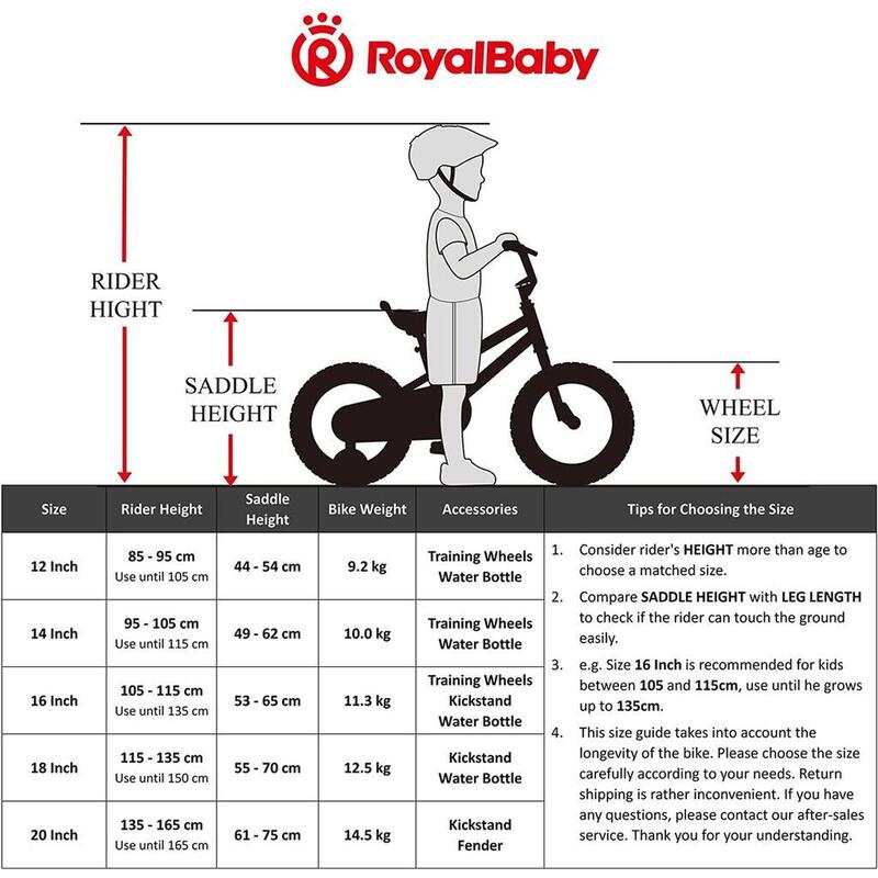 Bicicleta de criança de 16" de estilo livre para rapazes - Verde