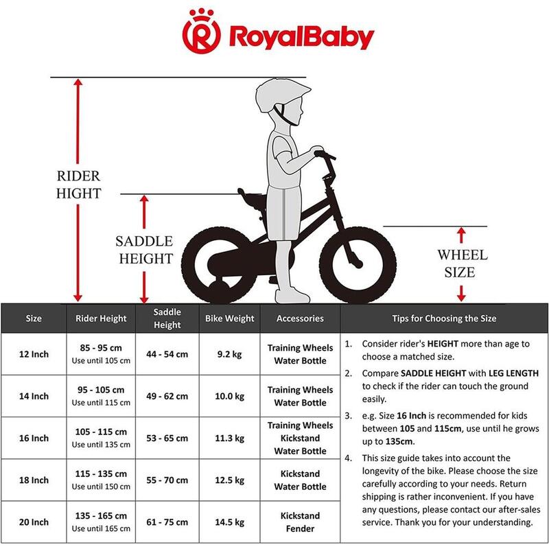 Bicicleta Royal Baby Space Shuttle 18 Black