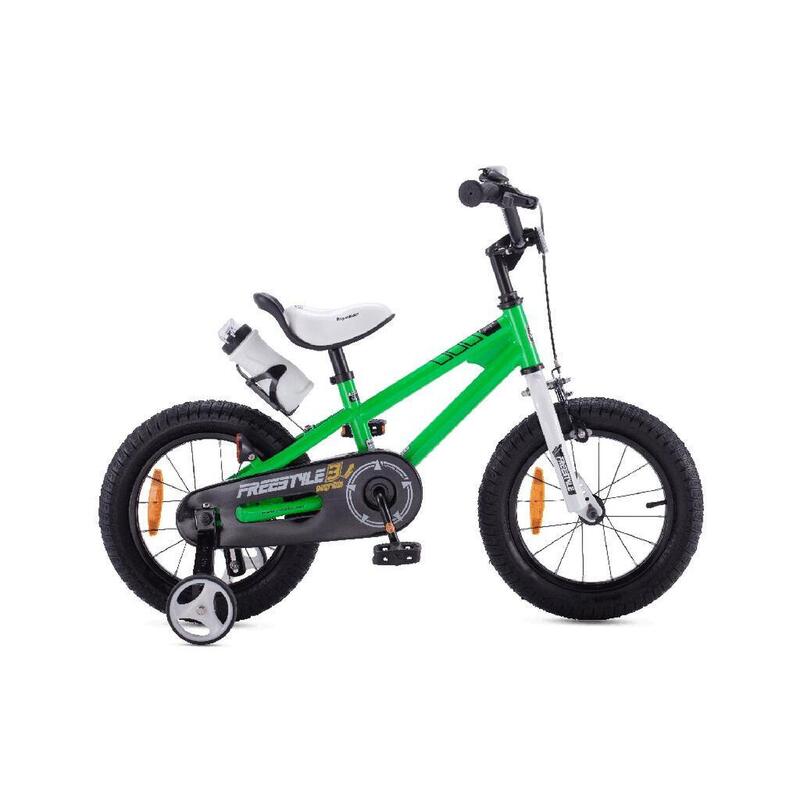 Bicicleta de criança de 16" de estilo livre para rapazes - Verde