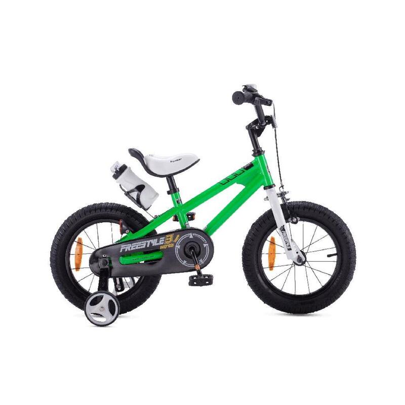 Freestyle 14" jongens meisjes kinderfiets - Groen