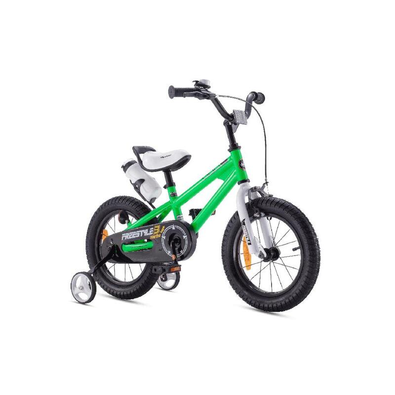 Bicicleta de criança de 16" de estilo livre para rapazes - Verde