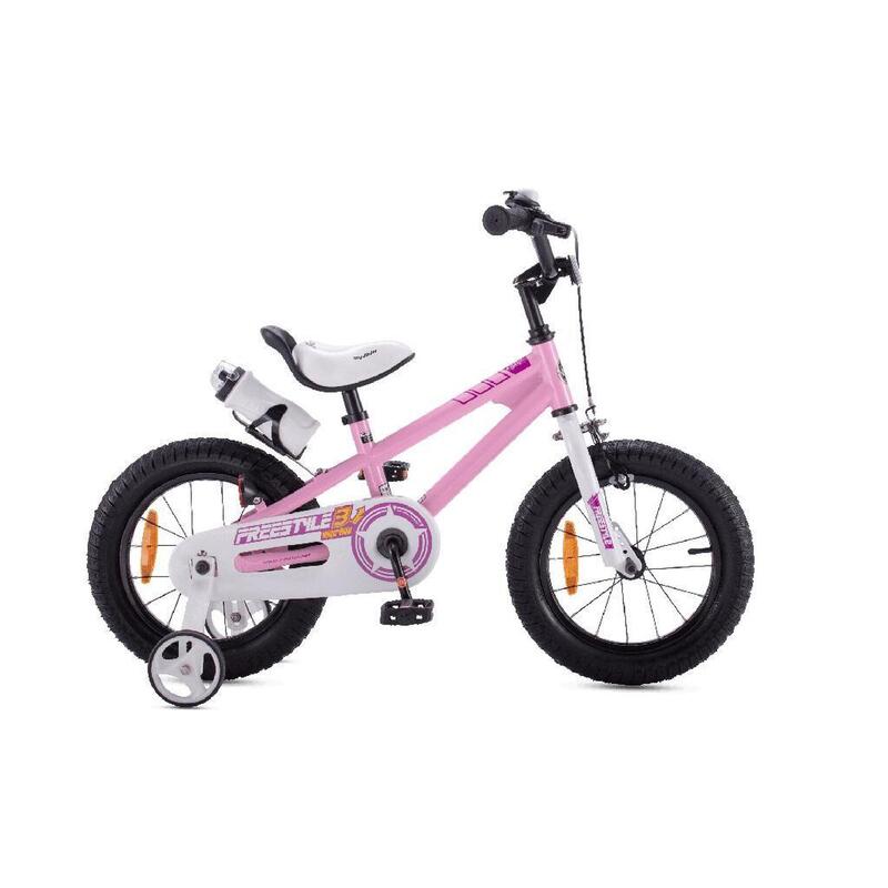 Bicicleta para crianças de 16" de estilo livre - Pink