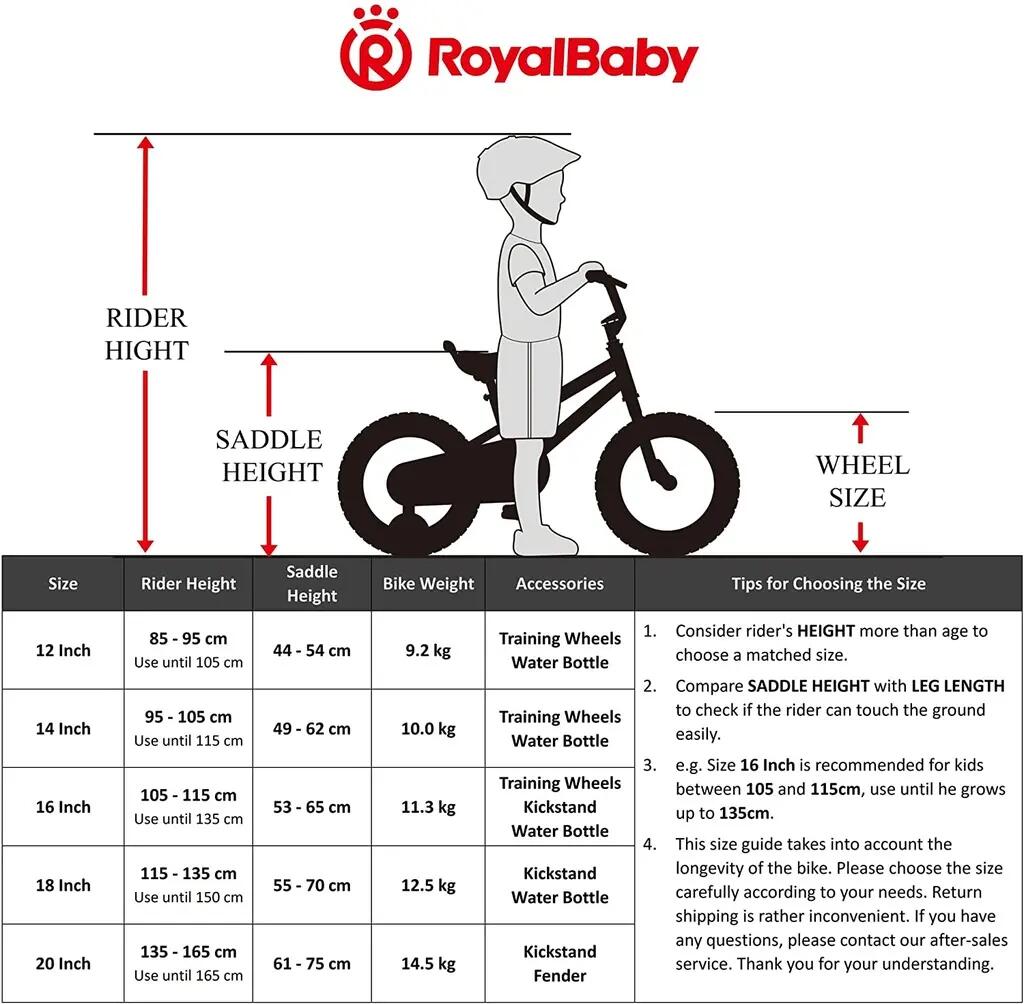Bicicleta Royal Baby Space Shuttle 16 Black 2/5