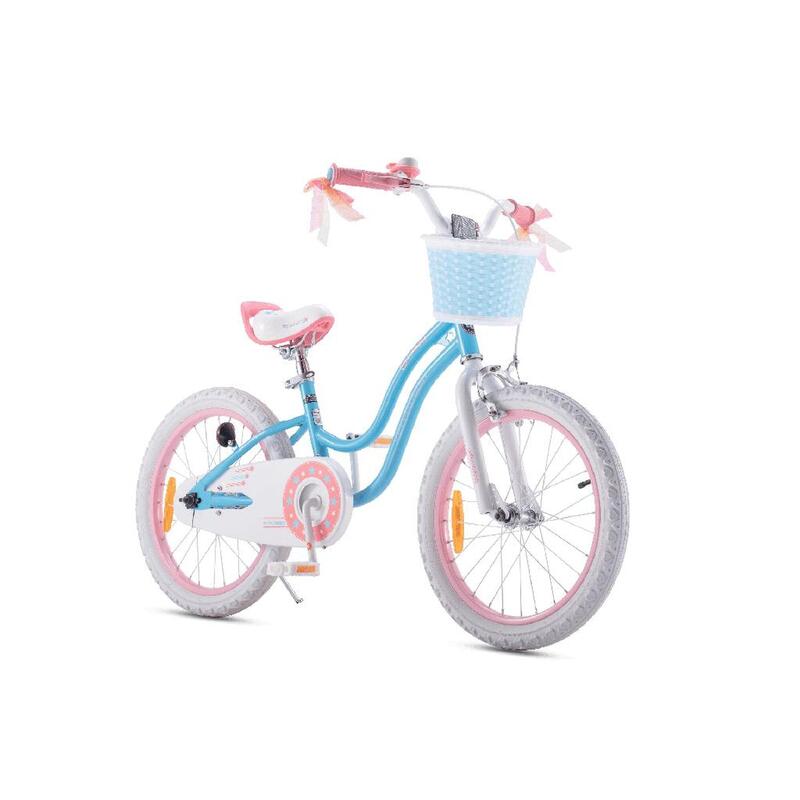 Bicicleta infantil "Star Kids 14" para meninos e meninas - Azul