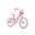 Star Kids 14" Jungen-Mädchen-Kinderfahrrad - Pink