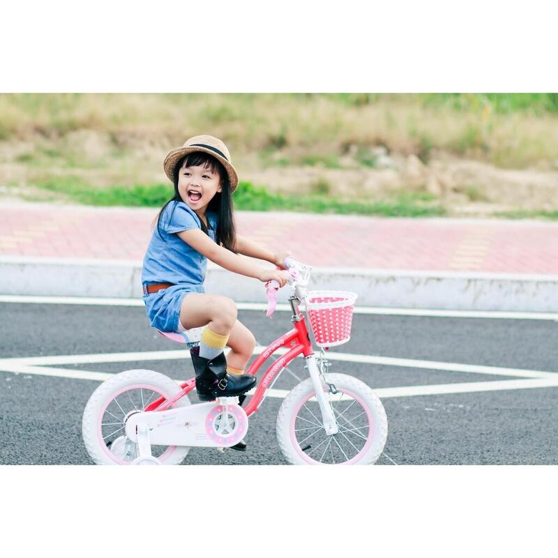 Star Kids 14" Jungen-Mädchen-Kinderfahrrad - Pink