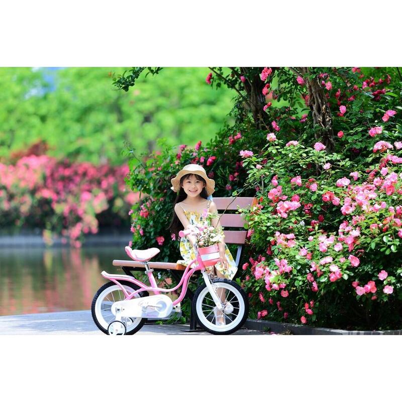 Swan Kids 16" jongens meisjes kinderfiets - Roze