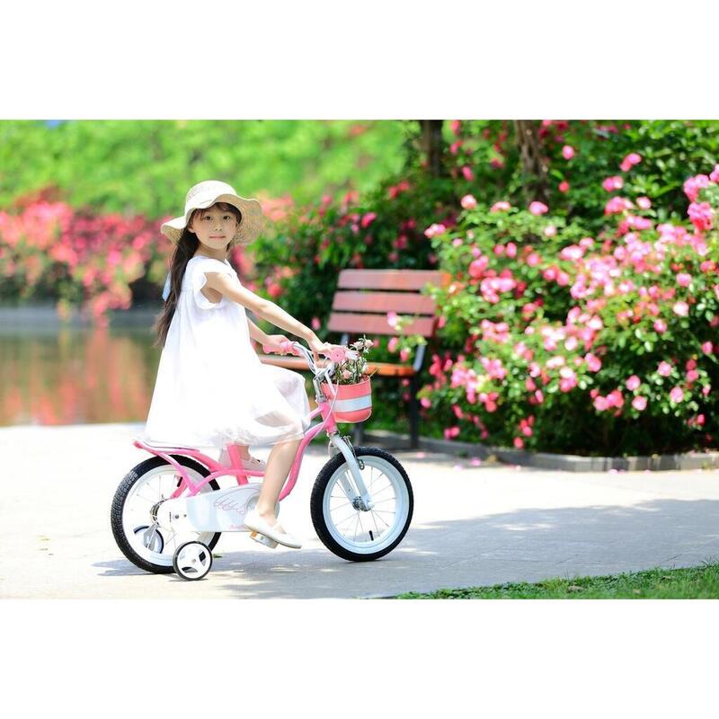 Swan Kids 16" jongens meisjes kinderfiets - Roze