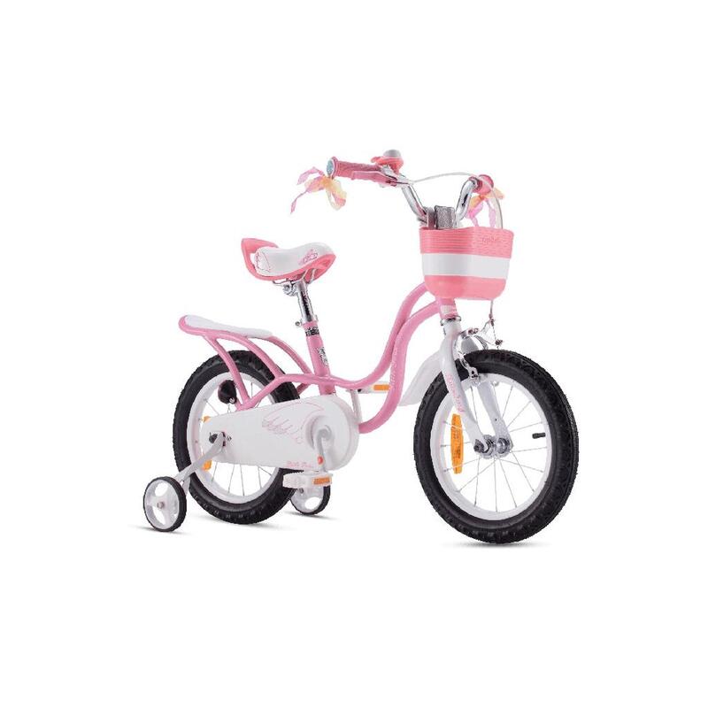 Swan Kids 18" jongens meisjes kinderfiets - Roze