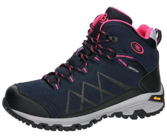 Damen - Wandern - Stiefel - wasserdicht, Vibram-Sohle - dunkelblau