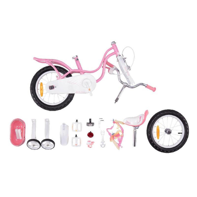 Vélo Swan enfant 16" garçons filles - Rose