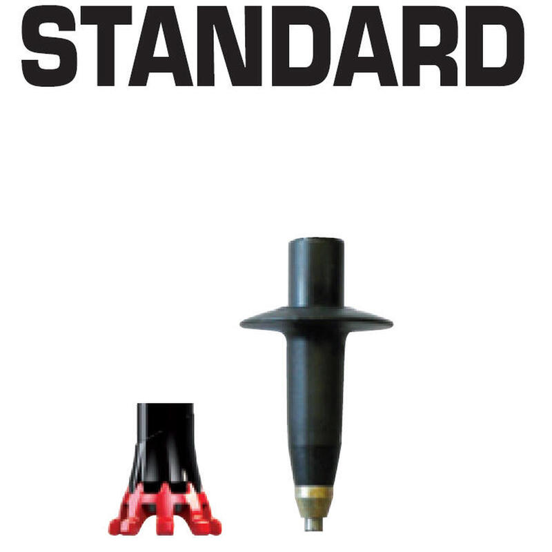 Bâtons de marche nordiques standard TSL Tactil C50 Spike