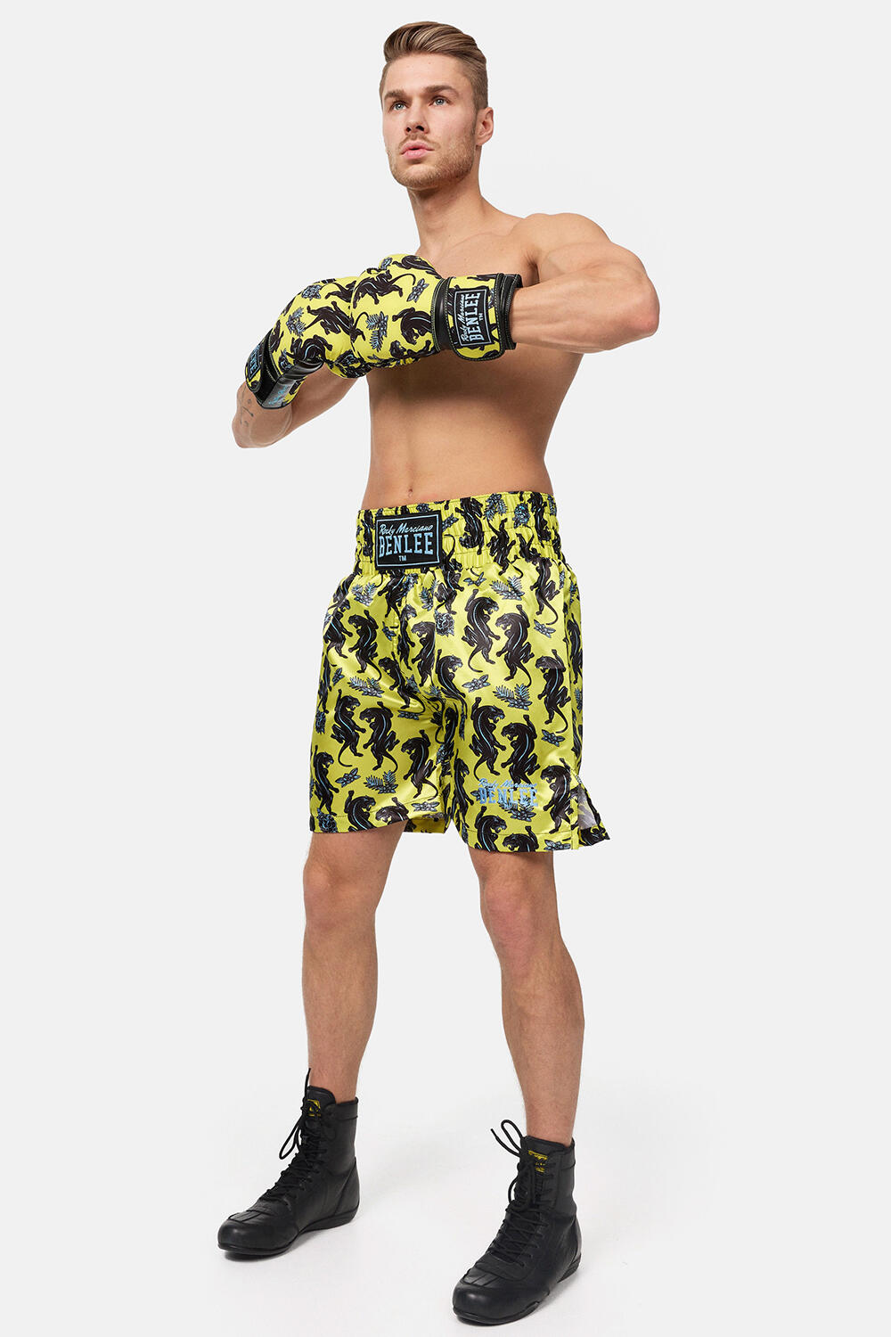 BENLEE Herren Boxhose PANTHER BOXING 3/5