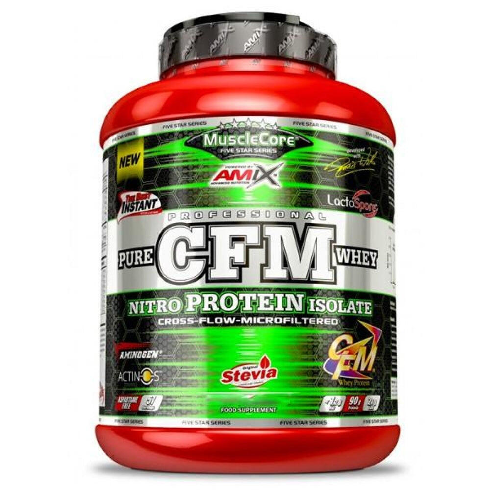 AMIX CFM Nitro Protein Isolaat - 1 kg dubbele chocolade Amix spierkern