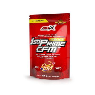 Proteina de suero AMIX IsoPrime CFM 500 Gr Frutas del Bosque