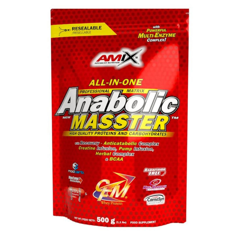 Ganador de masa AMIX Anabolic Masster 500 Gr Vainilla