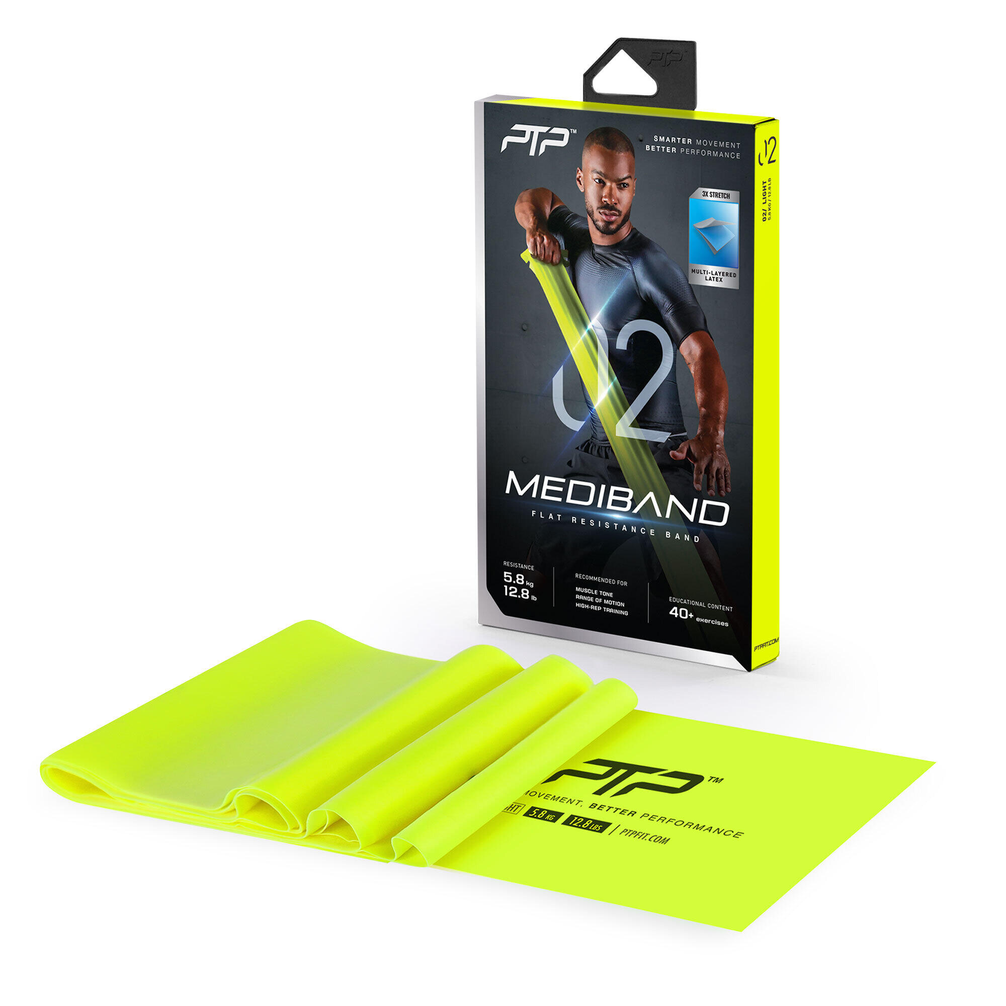 PTP Flat Resistance Band MEDIBAND 2/2