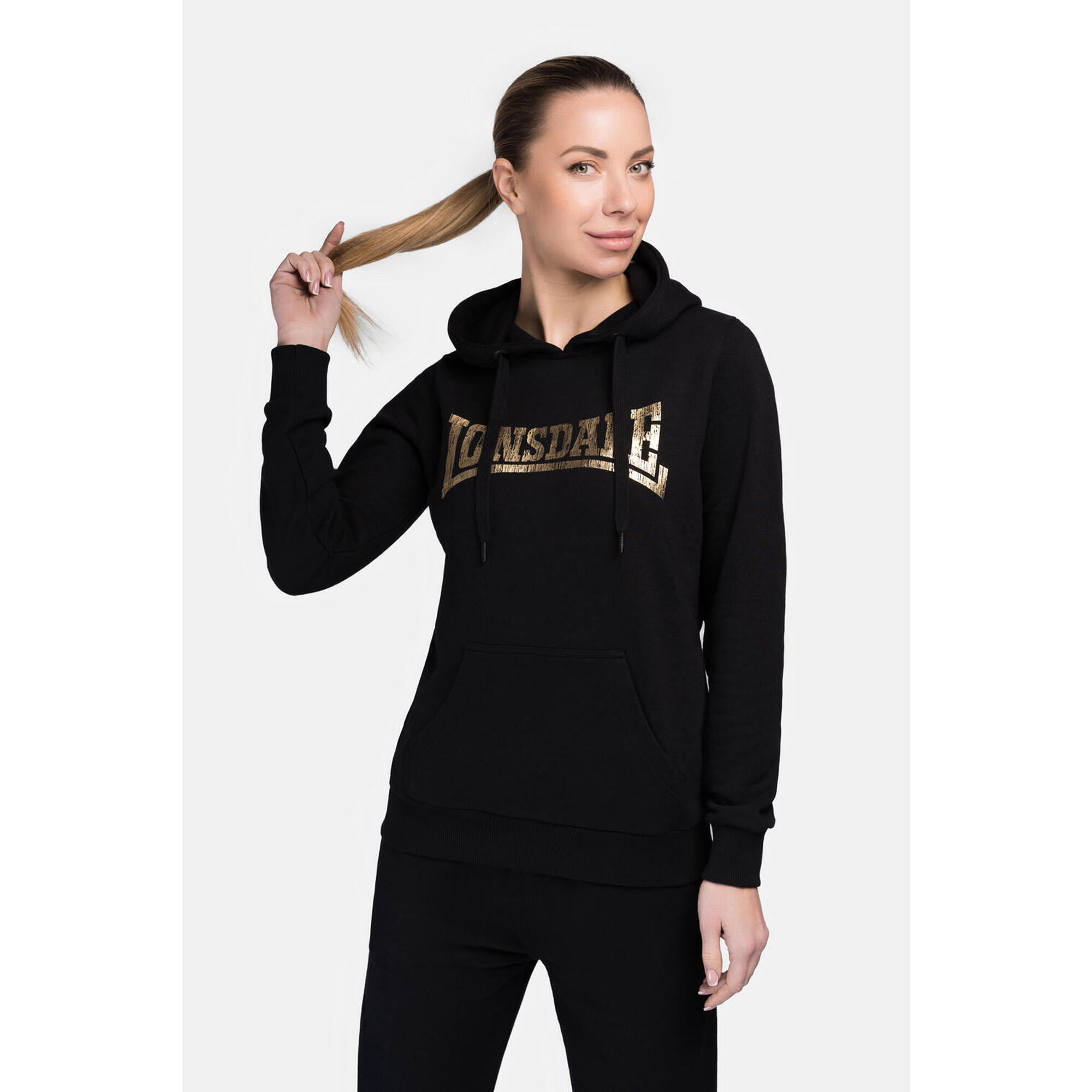 Felpa da donna con cappuccio Lonsdale Beauly 1/5