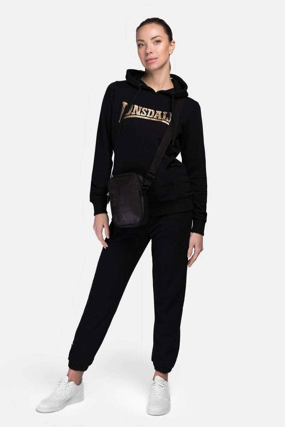 Felpa da donna con cappuccio Lonsdale Beauly 5/5