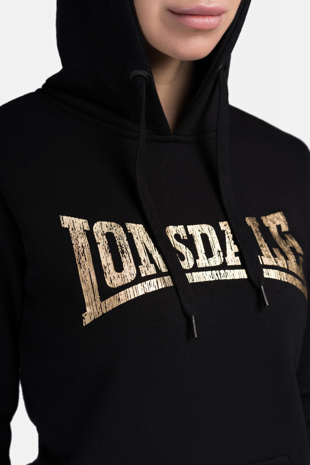 Felpa da donna con cappuccio Lonsdale Beauly 3/5